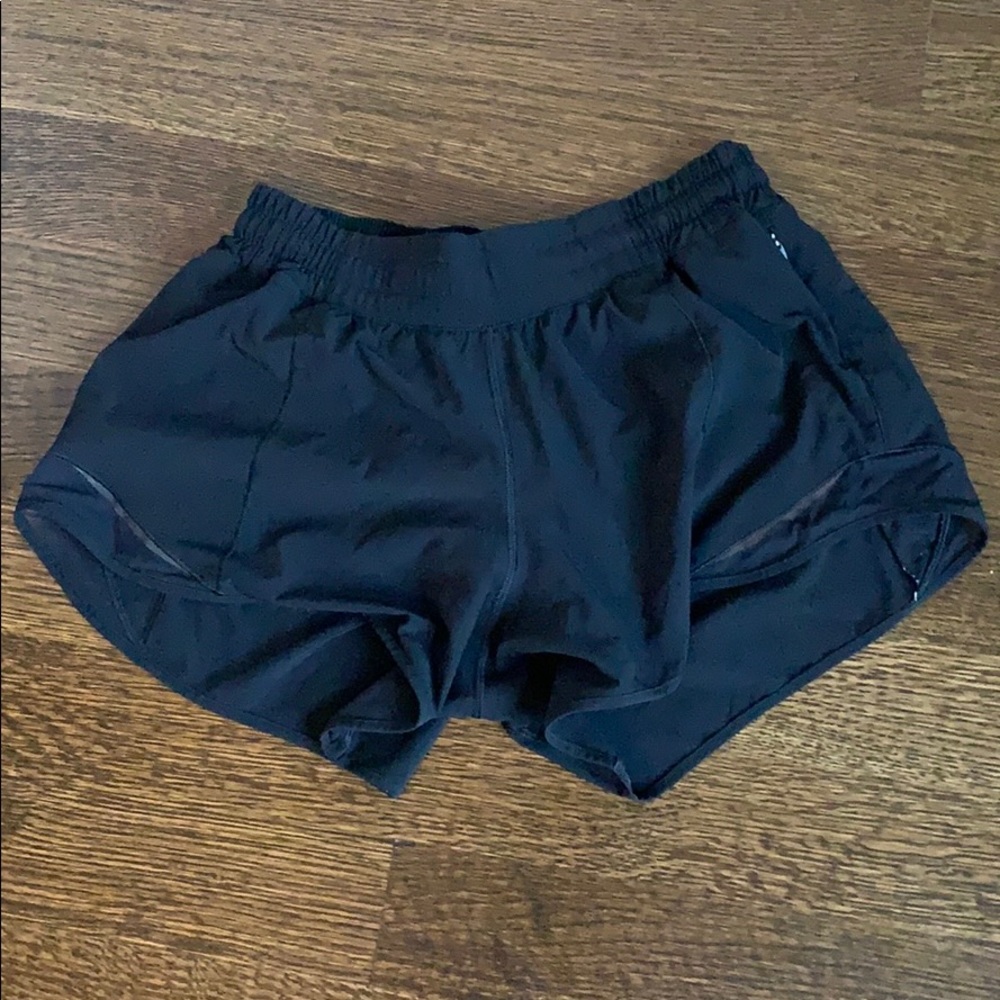 Black Lululemon Workout Shorts